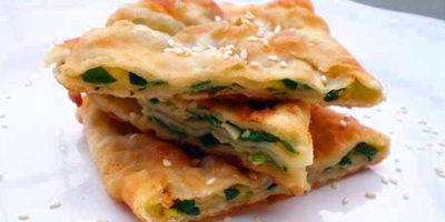 Kineske palačinke Scallion pancakes