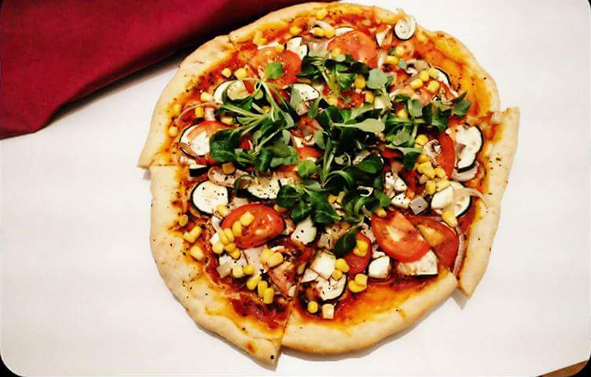 Vegan pizza