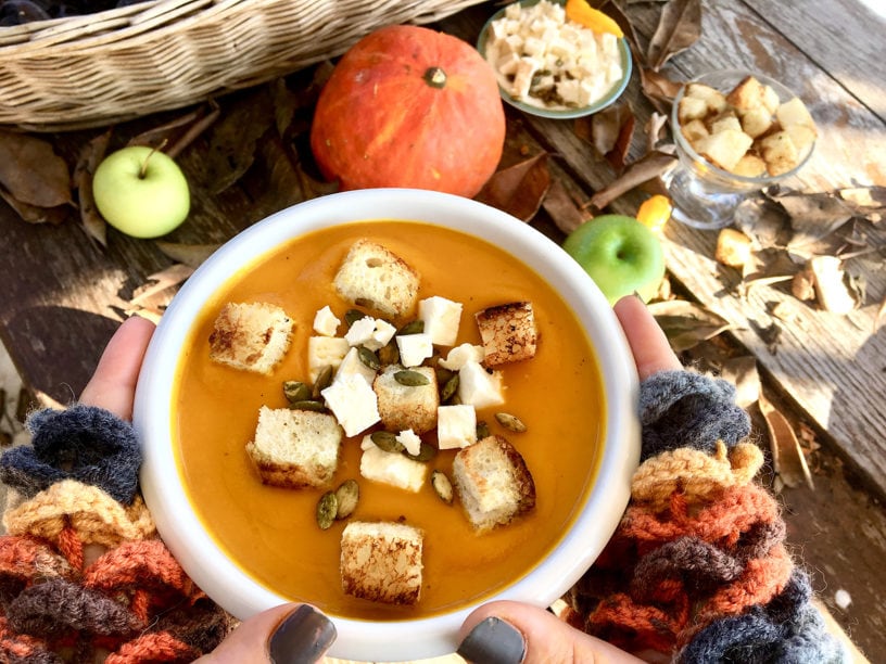 Granny's smashing pumpkin soup